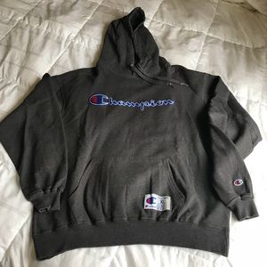Vintage Champion Hooded Sweatshirt